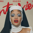 Rihannanın açıq-saçıq rahibə obrazı QALMAQAL yaratdı - VİDEO - FOTO title=