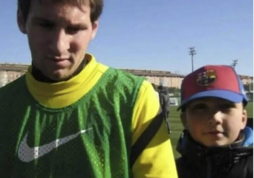 Qurban Qurbanovun oğlunun Messi ilə FOTOsu sosial şəbəkələrdə trend oldu