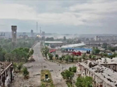 Ukrayna Lisiçanskda zavodu vurub: 20 nəfər öldü