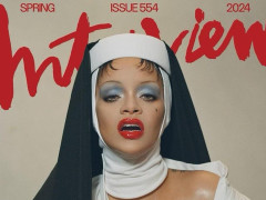 Rihannanın açıq-saçıq rahibə obrazı QALMAQAL yaratdı - VİDEO - FOTO